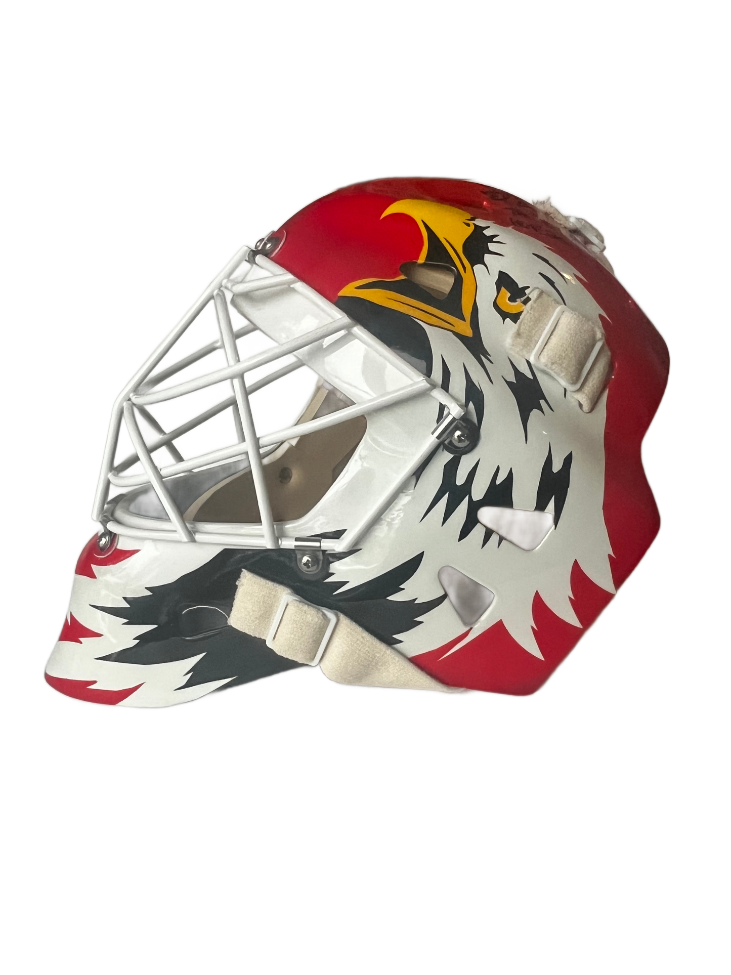 Ed Belfour "The Eagle" Autographed Chicago Blackhawks Full Size Goalie Mask