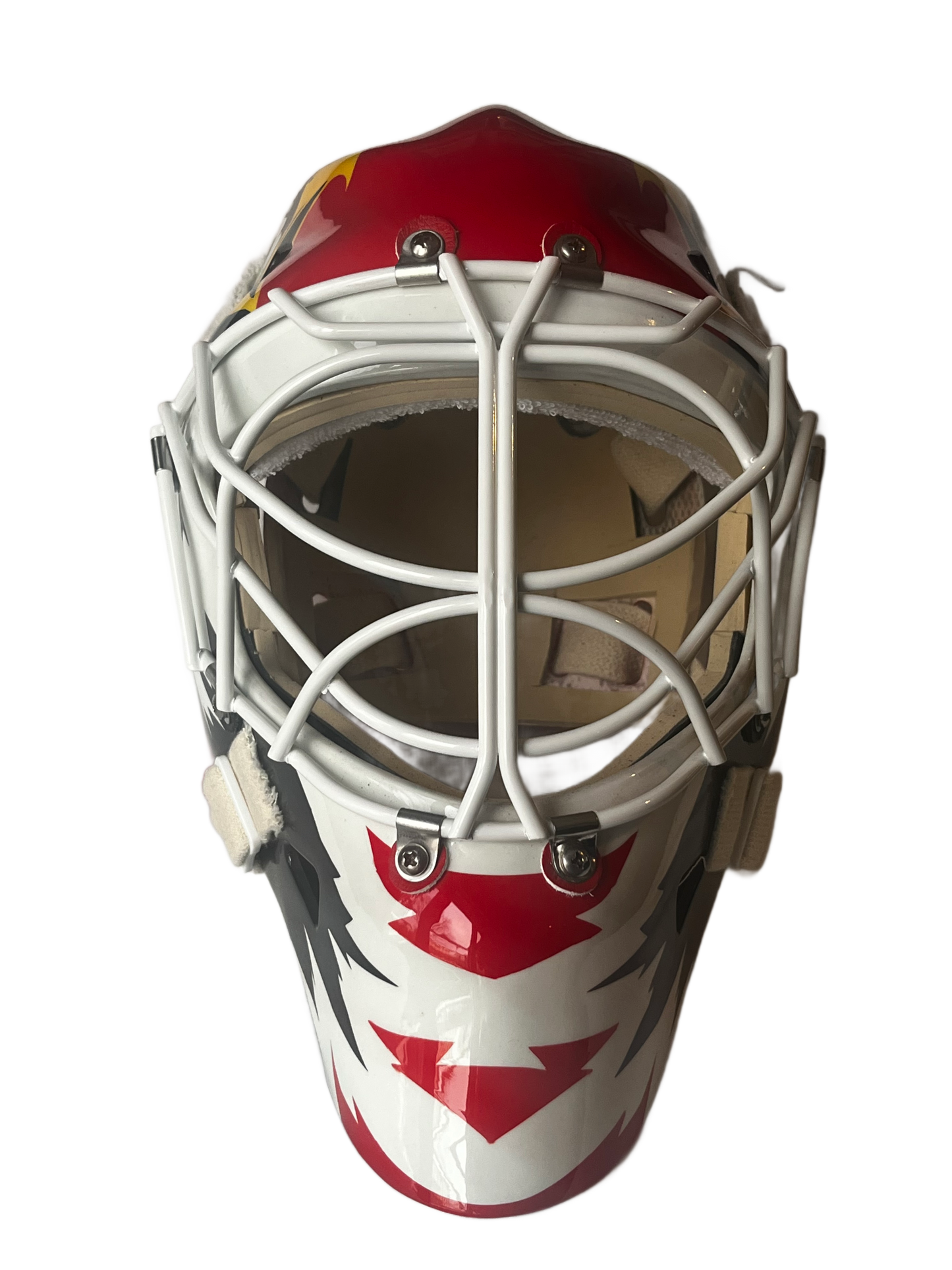 Ed Belfour "The Eagle" Autographed Chicago Blackhawks Full Size Goalie Mask