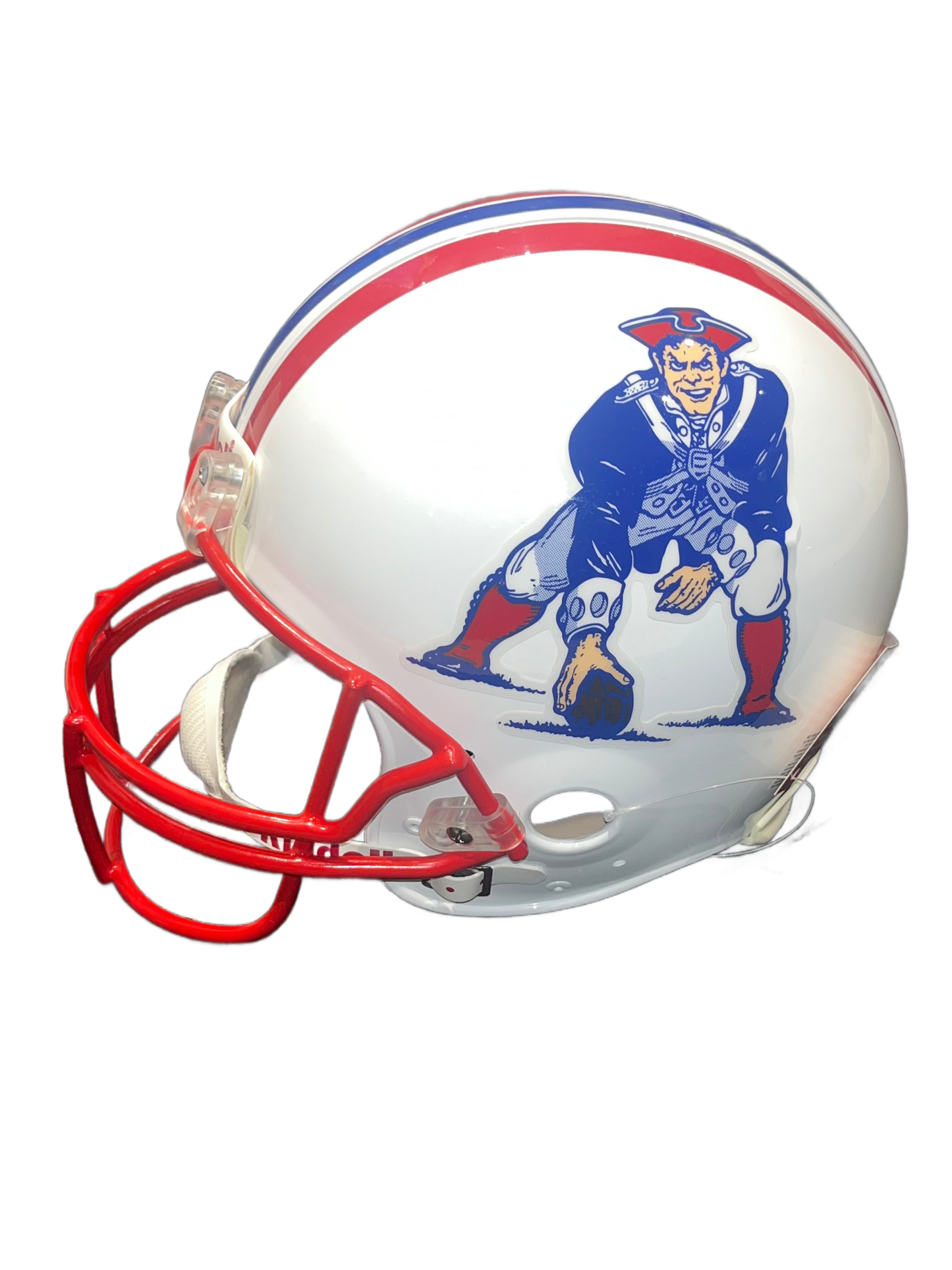 Tom Brady New England Patriots Signed Riddell 1990-92 Throwback Authentic Pro Helmet