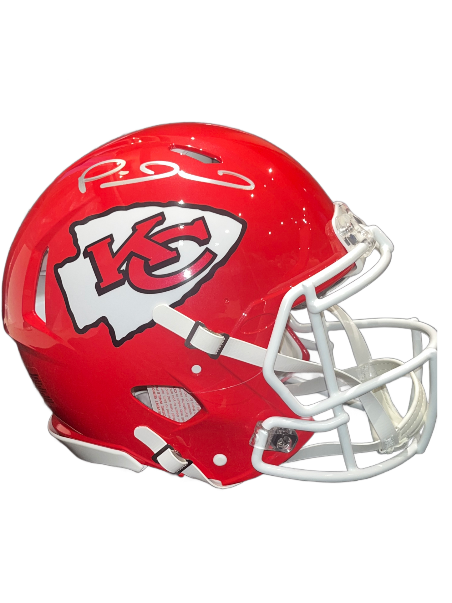 Patrick Mahomes Signed Kansas City Chiefs Full Size Authentic Pro Helmet